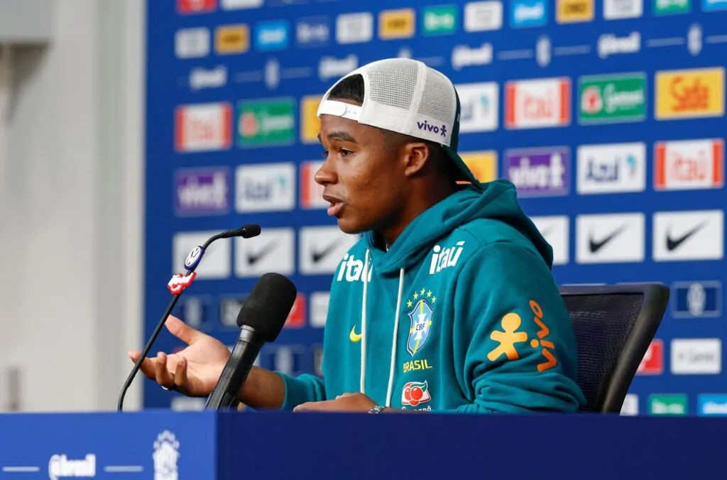 Endrick exalta Ancelotti na Seleção