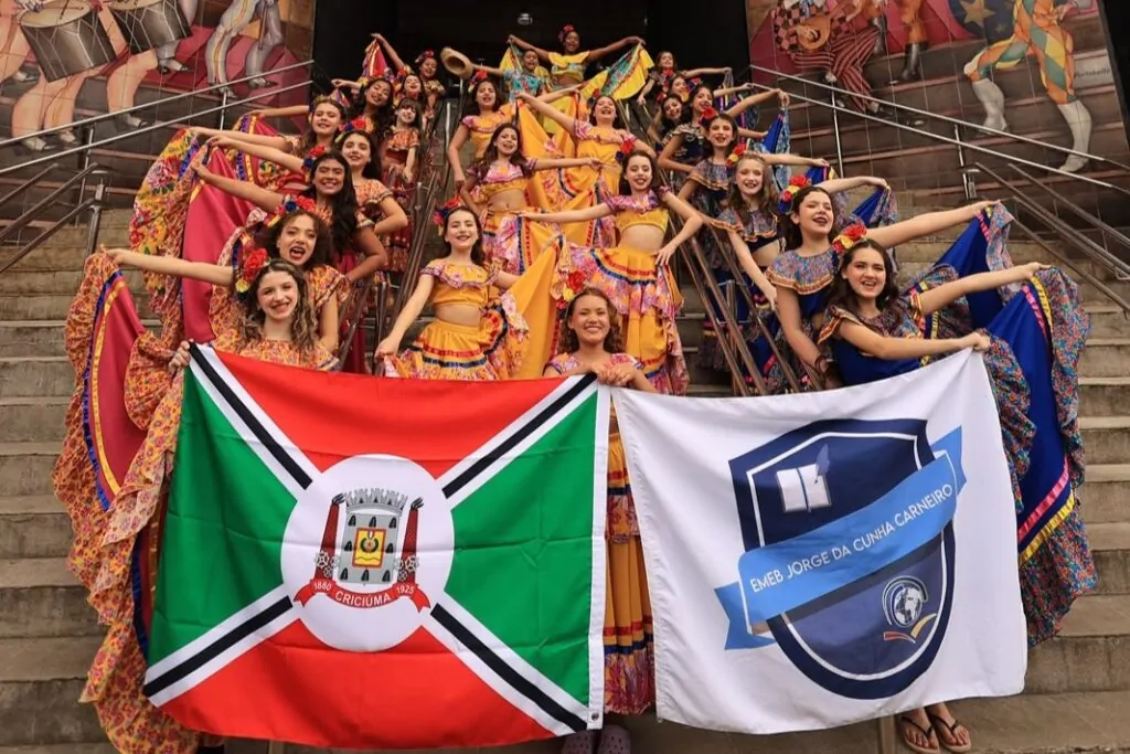 Alunos da rede municipal de Criciúma conquistam 3º lugar no Festival de Dança de Joinville